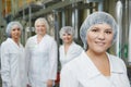 Pharmaceutical factory workers Royalty Free Stock Photo