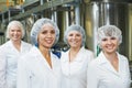 Pharmaceutical factory workers Royalty Free Stock Photo