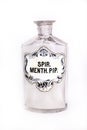 Pharmaceutical glass bottle Royalty Free Stock Photo