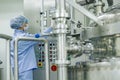 Pharmaceutical Industry Worker at Work Royalty Free Stock Photo