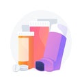Pharmaceutical products vector concept metaphor