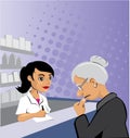 Pharmacist and elder