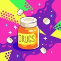 Pharmacy Drugs Jar