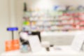 Pharmacy or drugstore room background Royalty Free Stock Photo