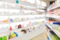 Pharmacy or drugstore room background Royalty Free Stock Photo