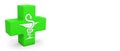 Pharmacy green cross caduceus pharmacist drugstore