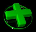 Pharmacy green cross sign