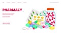 Pharmacy landing page