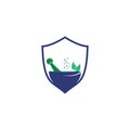 Pharmacy medical logo.