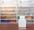 Pharmacy store and drug store concept Royalty Free Stock Photo