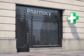 Pharmacy store or drugstore exterior design