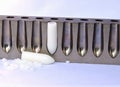 Suppositories are made in the pharmacy Royalty Free Stock Photo
