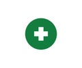 Pharmacy symbol medical design cross