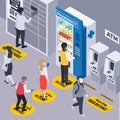 Pharmacy Vending Machine Illustration