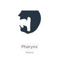 Pharynx icon vector. Trendy flat pharynx icon from medical collection isolated on white background. Vector illustration can be