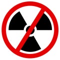 Phase-out and discontinuation of atomic and nuclear power Royalty Free Stock Photo