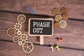 Phased Rollout is a hardware or software migration Royalty Free Stock Photo
