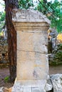 Phaselis Ancient City in Kemer of Antalya. Royalty Free Stock Photo