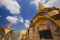 Phasornkaew thai temple and blue sky Royalty Free Stock Photo