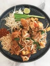 Phat Thai, Fresh shrimp add eggs, Thai Style, Very tasty
