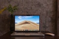 MacOS Mojave on screen of Apple Macbook pro computer