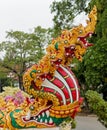 Phaya Naga guard the Temple Wat in Thailand