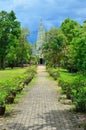 PHAYAO, THAILAND - AUGUST 10 : Wat Analyo building and sculpture