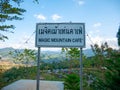 PHAYAO, THAILAND -JANUARY,1 2020: Magic Mountain is Landmark famous coffee shop at Pha Chang Noi sub district, Pong district,