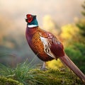 pheasant bird, AI generated Royalty Free Stock Photo