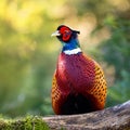 pheasant bird, AI generated Royalty Free Stock Photo
