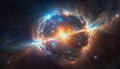 The Phenomenon of Supernova Explosion in Space, An Astronomical Discovery, Generative AI