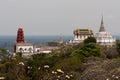 Phetchaburi Temple complex Royalty Free Stock Photo