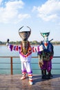 Phi Ta Khon colorful ghost mask or festivel in Loei province