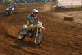 Phichit,Thailand,December 27,2015:Extreme Sport Motorcycle,The motocross competition,motocross rider and good drivers
