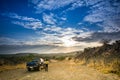 Phichit, THAILAND - May 4, 2022 : Work site panorama picture at Akara Mining Resources the largest gold mining in Southeast Asia