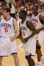 Philadelphia 76ers Royalty Free Stock Photo