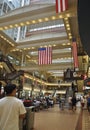 Philadelphia,August 4th:Historic Building Bourse Mall interior from Philadelphia in Pennsylvania Royalty Free Stock Photo