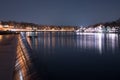 Philadelphia Boathouse Row Royalty Free Stock Photo