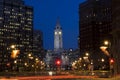 Philadelphia city center Royalty Free Stock Photo