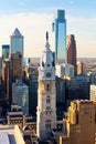 Philadelphia City Hall from the height