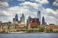 Philadelphia city skyline Pennsylvania USA