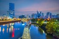 Philadelphia downtown city skyline, cityscape of Pennsylvania