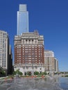 Philadelphia downtown office buildings Royalty Free Stock Photo