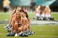 Philadelphia Eagles cheerleaders Royalty Free Stock Photo