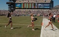 Philadelphia Eagles cheerleaders Royalty Free Stock Photo