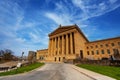 Philadelphia Museum of Art building in spring, USA Royalty Free Stock Photo