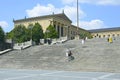 The Philadelphia Museum of Art with the famous "Rocky Steps", Fairmount Park, Philadelphia, Pennsylvania, USA Royalty Free Stock Photo