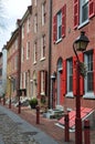 Philadelphia old city, luxuries houses.