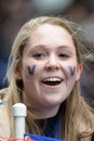 PHILADELPHIA, PA - APRIL 8: Celebration Parade for Villanova Men`s Basketball Team, 2016 NCAA Champions on April 8, 2016 Royalty Free Stock Photo