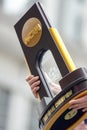 PHILADELPHIA, PA - APRIL 8: Celebration Parade for Villanova Men`s Basketball Team, 2016 NCAA Champions on April 8, 2016 Royalty Free Stock Photo